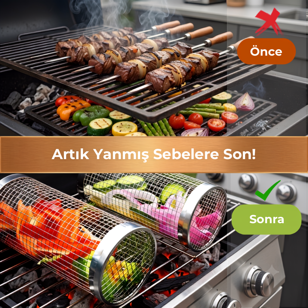 Delikli Izgara Sepeti